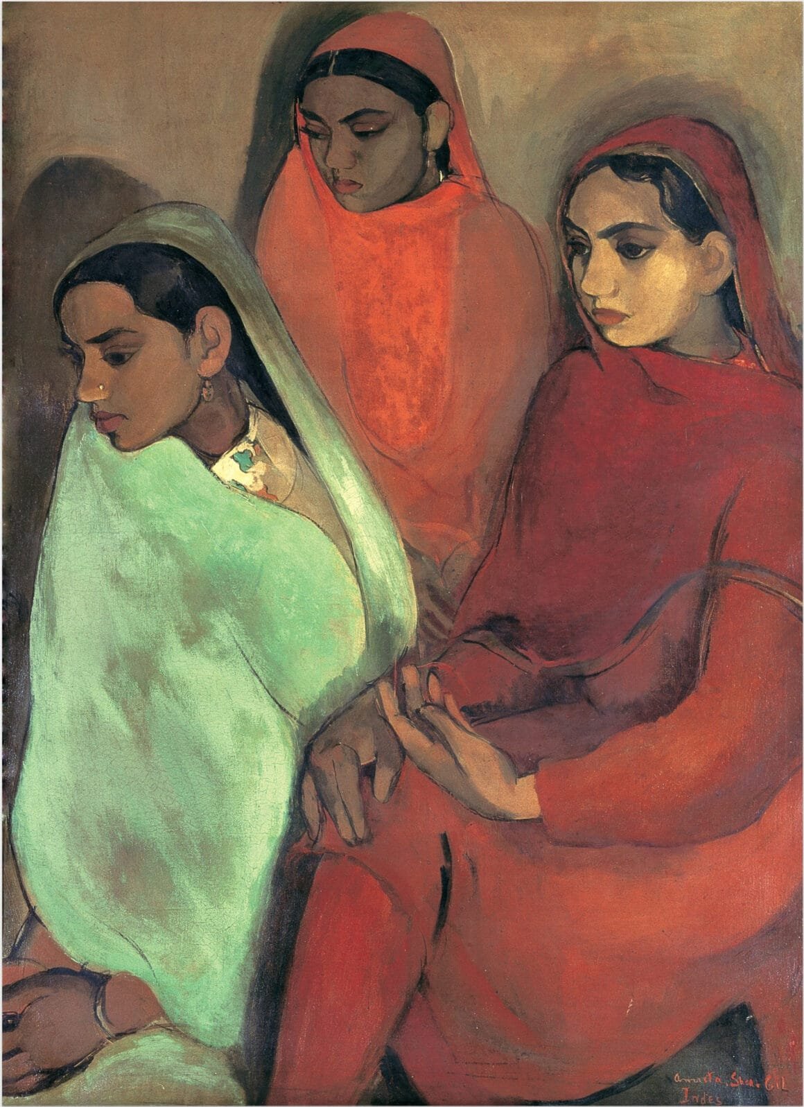 Amrita_Sher-Gil_Group_of_Three_Girls | Beyond The Punchlines