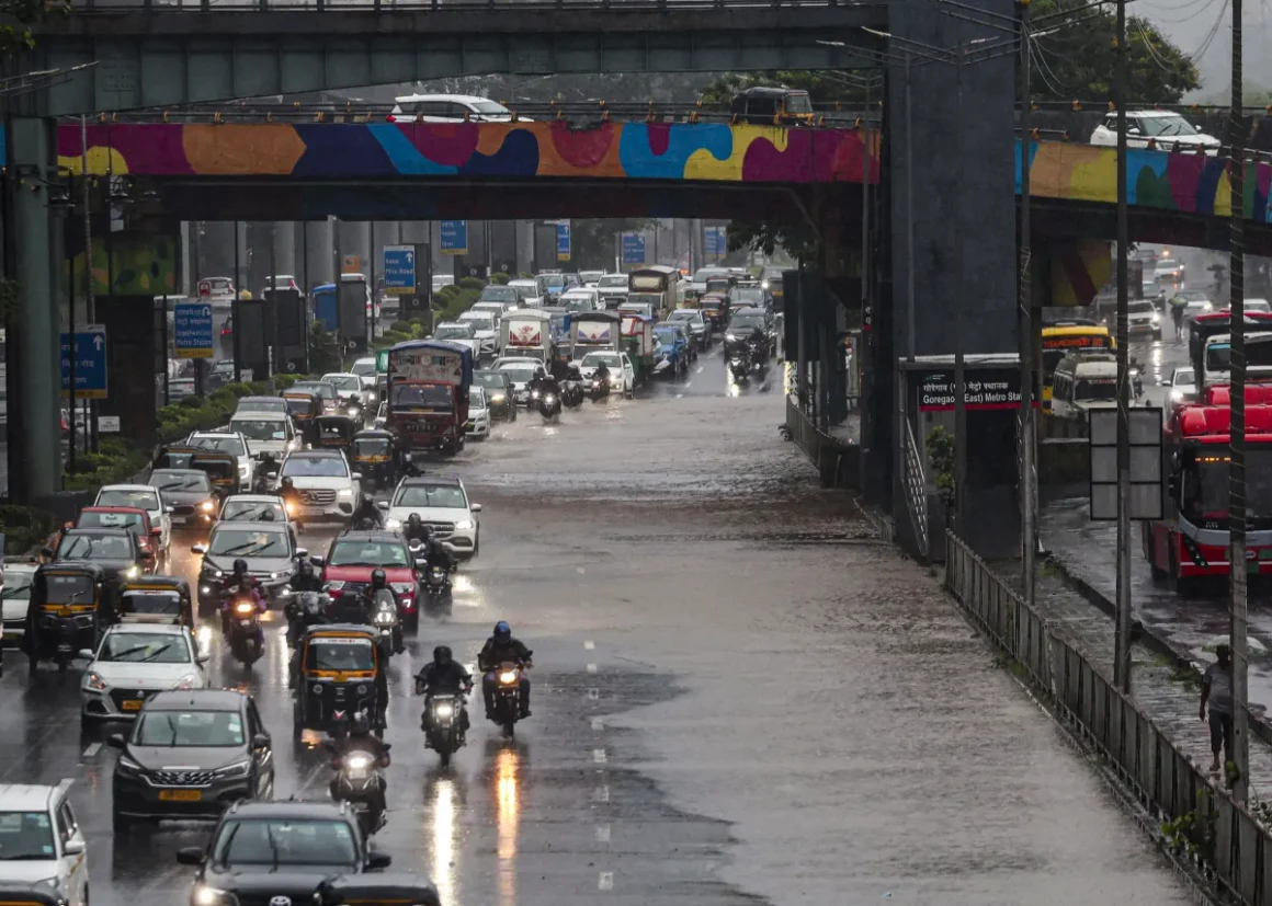 
Mumbai Rain Red Alert: 11 Dead, Trains and Roads Disrupted