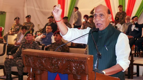 'Route to Karachi through...': Rajnath Singh's Big Warning to Pakistan Over Military Build-up Near Sir Creek