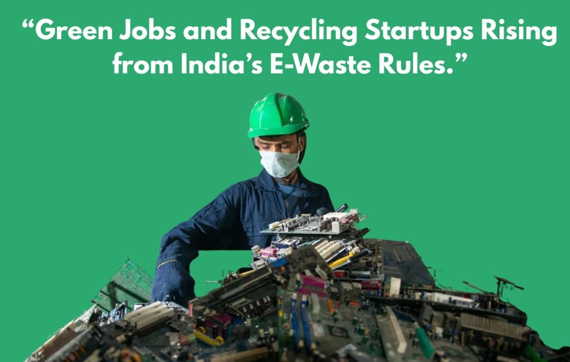 How E-Waste Rules Promote Green Jobs & Recycling Startups' | Beyond The Punchlines How E-Waste Rules Promote Green Jobs & Recycling Startups'