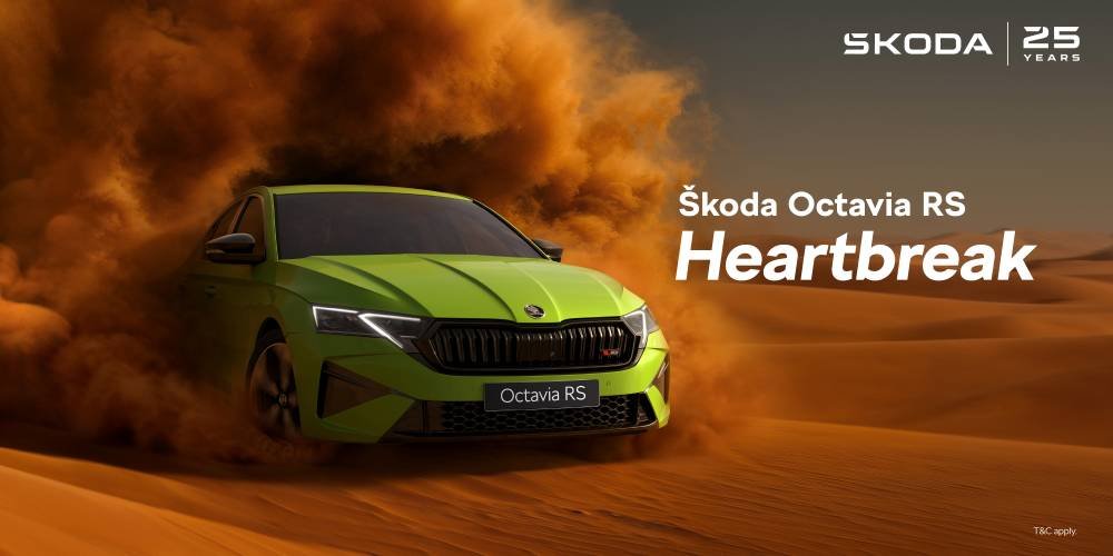 Škoda Auto India and BBH India unveil ‘Heartbreak’ campaign celebrating the Škoda Octavia RS
