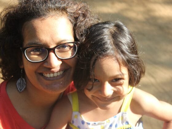Sheetal with her daughter | Beyond The Punchlines