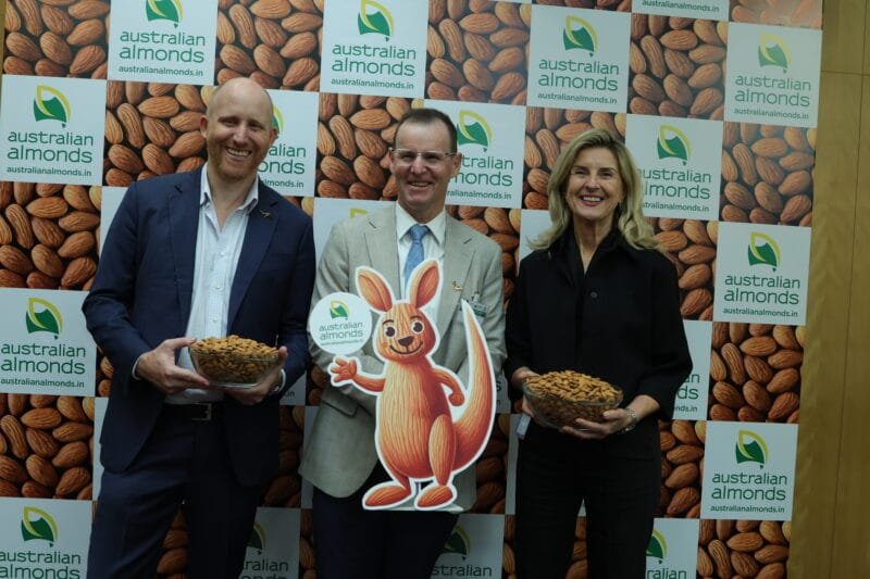 John Southwell, Senior Trade Commissioner of Australia, Tim Jackson, CEO of Almond Board of Australia, | Beyond The Punchlines