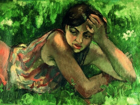 Amrita_Sher-Gil_Hungarian-gypsy-girl | Beyond The Punchlines