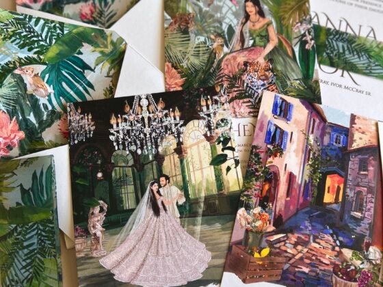 Allana Pandey's wedding card | Beyond The Punchlines