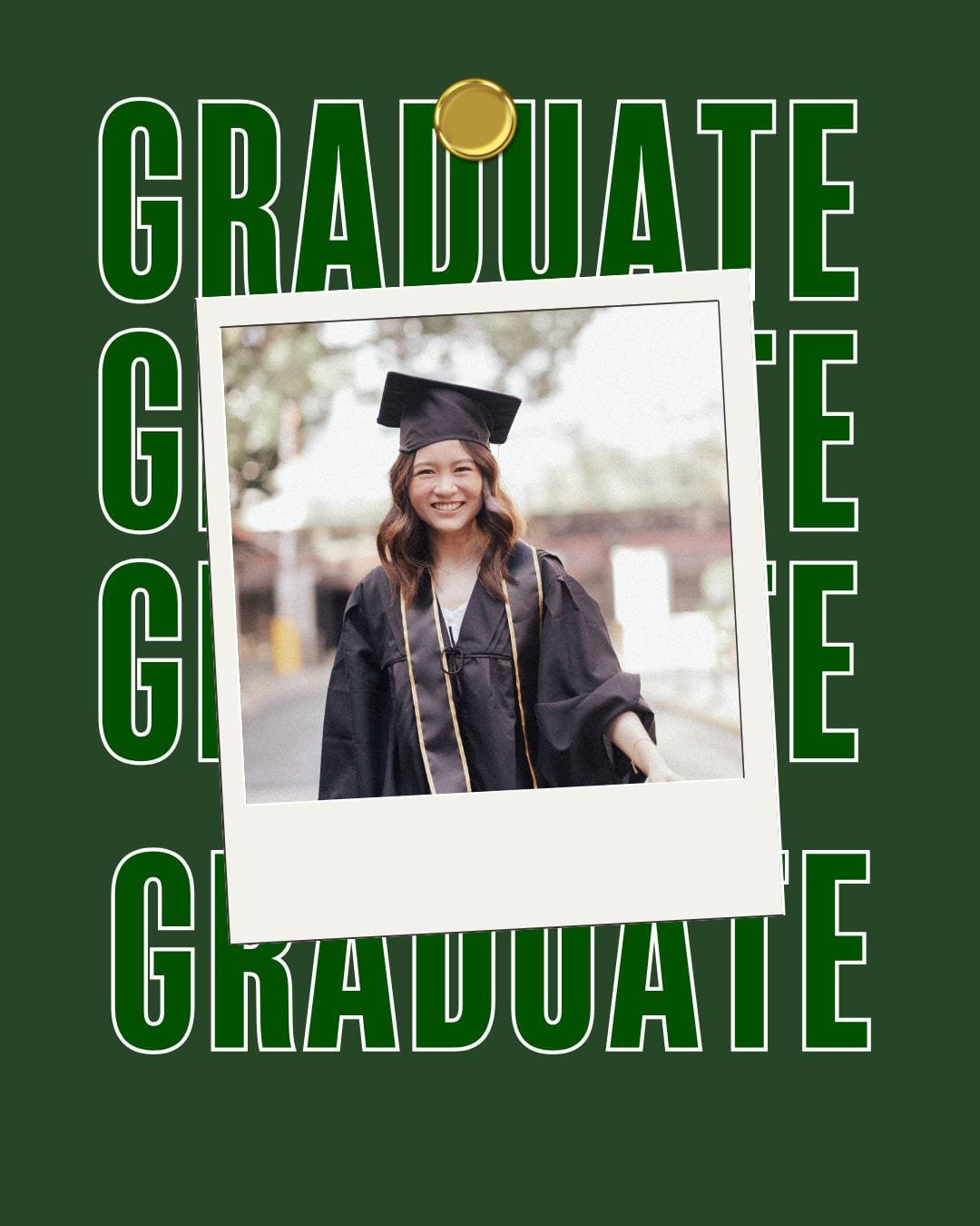 Green White Modern Photocentric College Graduation Instagram Post | Beyond The Punchlines