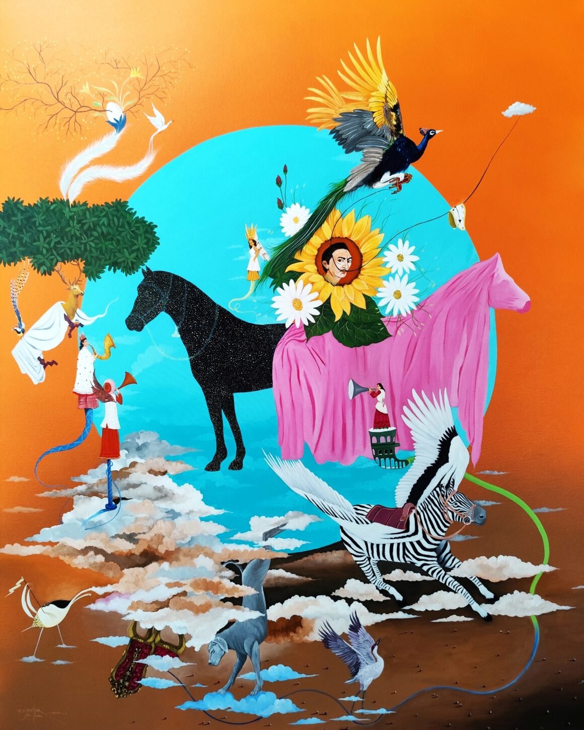 4. Uma shankar Pathak by Arushi Arts at Artix | Beyond The Punchlines