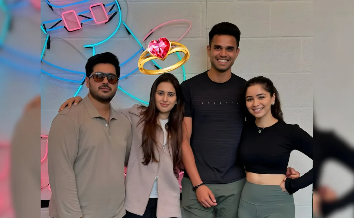 Arjun Tendulkar Engaged to Saaniya Chandok in Mumbai | Beyond The Punchlines Arjun Tendulkar Engaged to Saaniya Chandok in Mumbai