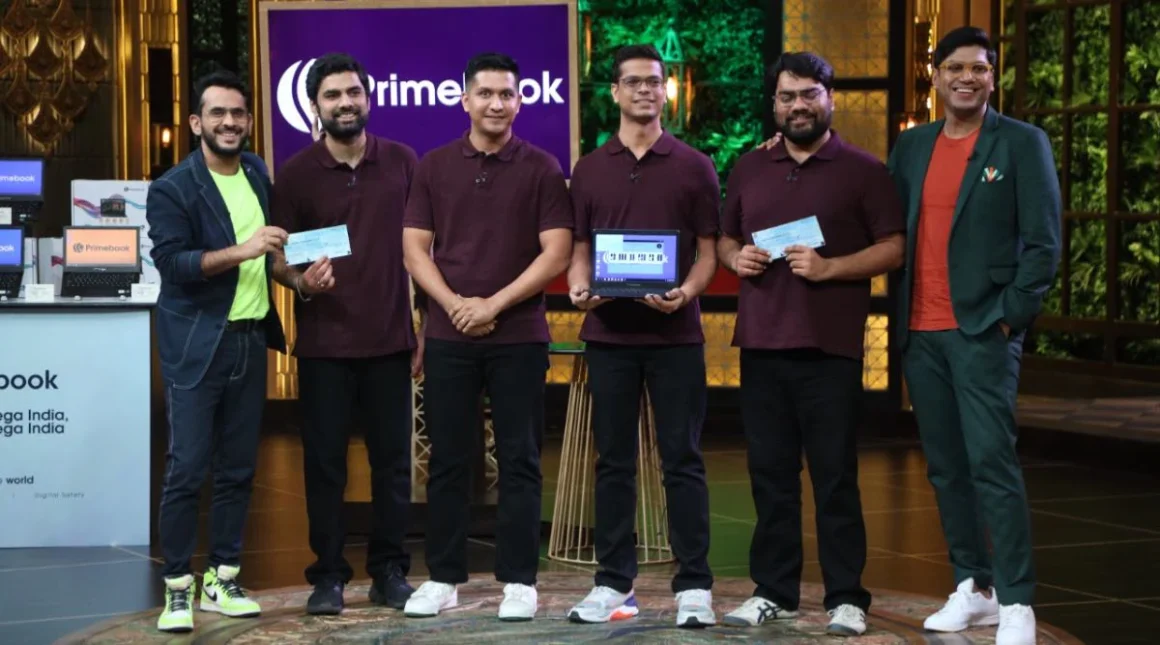 Primebook’s Big Break on Shark Tank India